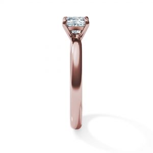 Verlobungsring mit Diamant im Prinzessschliff - Foto 2
