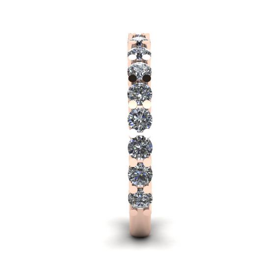 Ring mit 17 Diamanten aus 18 Karat Roségold, More Image 1