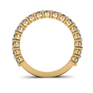 Ring mit 17 Diamanten aus 18 Karat Gelbgold - Foto 1