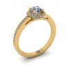 Goldener Ring mit Diamanten, Bild 4