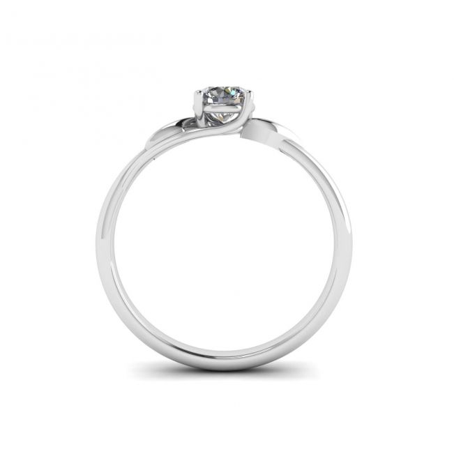 Von der Natur inspirierter Diamant-Verlobungsring - Foto 1