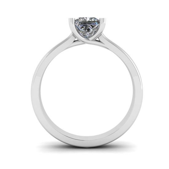 Ring mit quadratischem Diamant, More Image 0