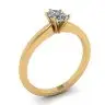 6-Krappen-Marquise-Diamantring aus 18 Karat Gelbgold, Bild 4