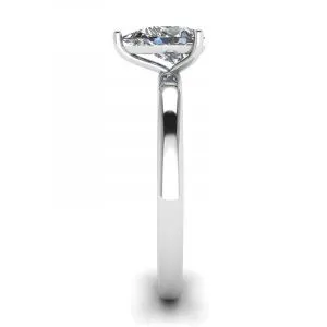 Klassischer Birnen-Diamant-Solitärring - Foto 2
