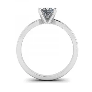 Diamantring im Prinzessschliff - Foto 1