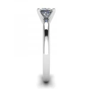 Diamantring im Prinzessschliff - Foto 2