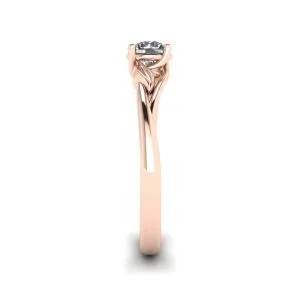 Von der Natur inspirierter Diamant-Verlobungsring - Foto 2