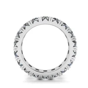 3 Karat Ewigkeitsdiamantband aus 18 Karat Weißgold - Foto 1