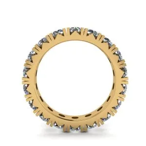 3 Karat Ewigkeitsdiamantband aus 18 Karat Gelbgold - Foto 1