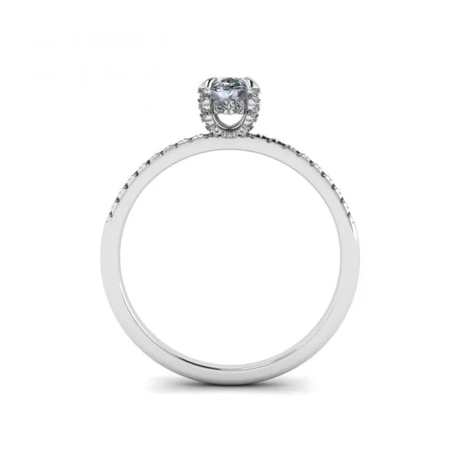 Ovaler Diamantring - Foto 1
