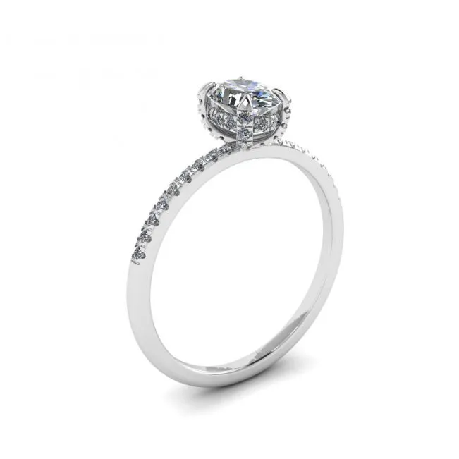 Ovaler Diamantring - Foto 3