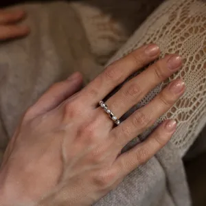 Goldener Seeperlenring – Ruban-Kollektion - Foto 1