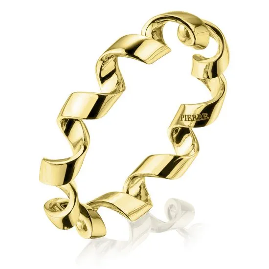 Ring aus Gelbgold – Ruban-Kollektion, Bild vergrößern 1