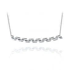 Big Smile-Halskette aus 18 Karat Weißgold – Ruban-Kollektion